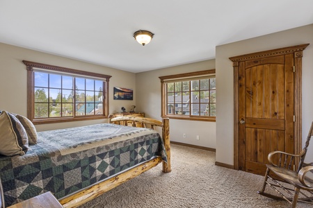 Third bedroom with a queen bed