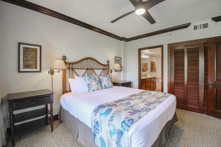 King bedrooms with ensuite bathrooms