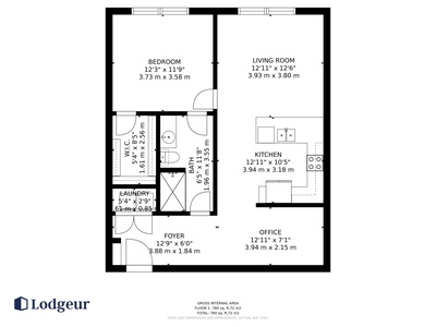 Explore the spacious and versatile living space with this open-concept floor plan.