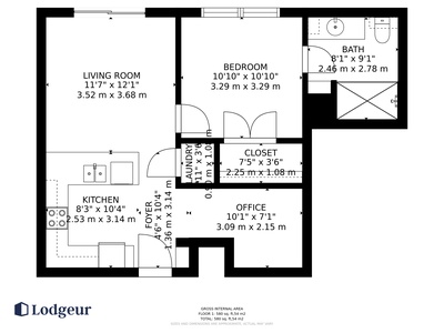 Get creative with the spacious and versatile living space of this open-concept floor plan.