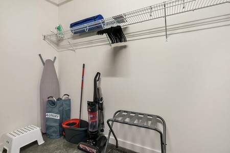 Find comfort in the roomy walk-in closet to keep everything organized.