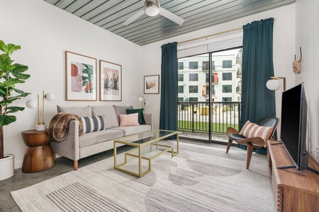 Mid Main Lofts #4226 | Midcentury design chic 1BR | Midtown