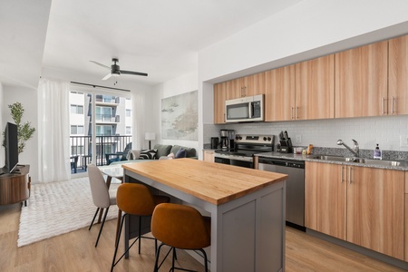 Fully-equipped, chef-ready kitchens