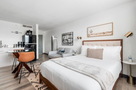 A cozy night’s rest begins with memory foam comfort.