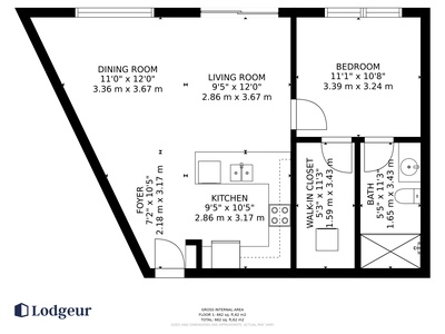 Explore the spacious and versatile living space with this open-concept floor plan.