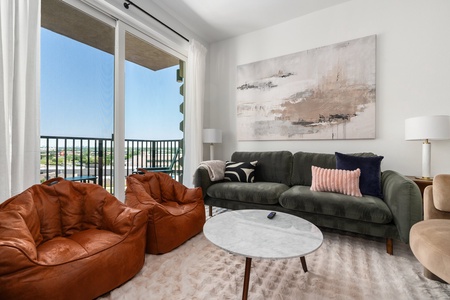 Enjoy the comfort and style of this contemporary living space.