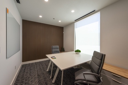 The clubhouse has study rooms and a conference room