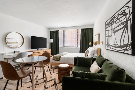 Indulge in the comfort and style of this contemporary living space.