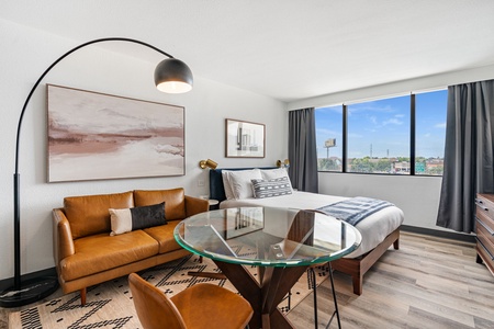 Indulge in the comfort and style of this contemporary living space.