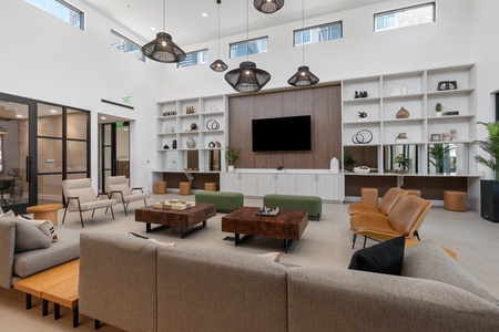 The community's clubhouse features WiFi and coffee