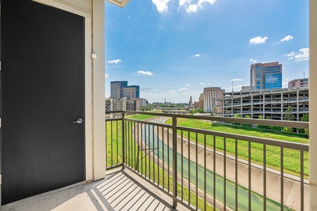 Delight in bayou vistas from your private balcony.