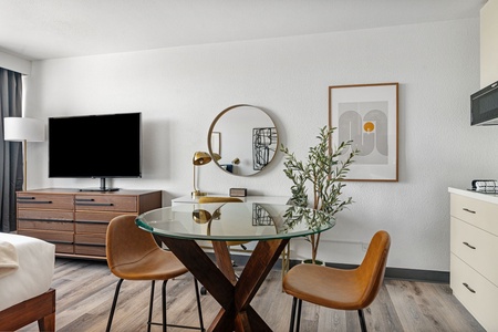 Indulge in the comfort and style of this contemporary living space.