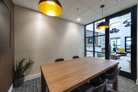The clubhouse has study rooms and a conference room