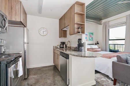 Make memorable meals in this well-appointed kitchen with modern amenities.