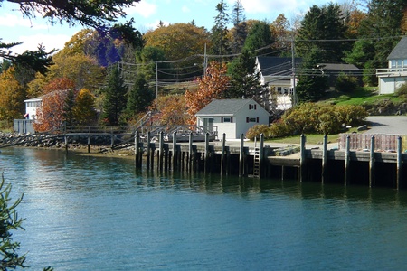 Mill Cove Cottage from the water