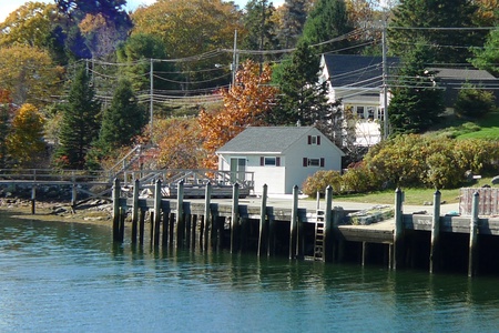 Mill Cove Cottage from the water