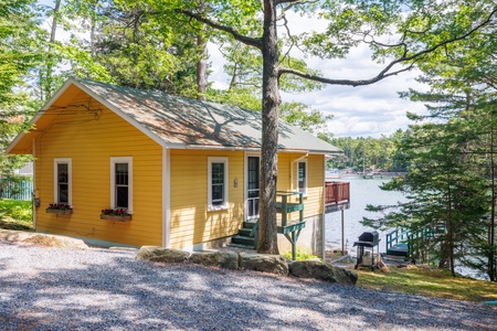 Classic Boathouse exterior of cottage