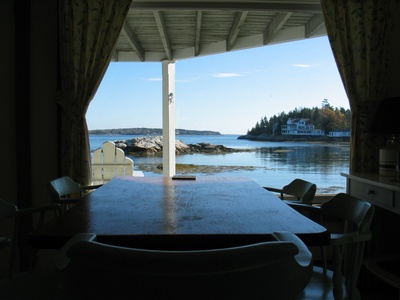 Views from dining area downstairs