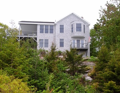 Exterior view from water
