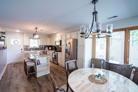 Kitchen and Dining Area