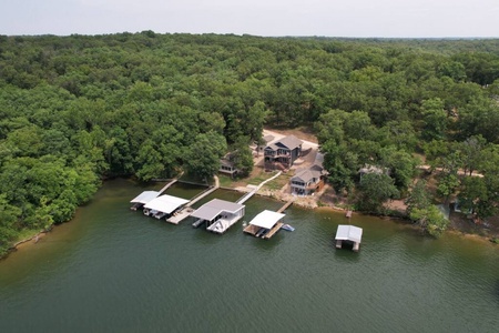 Aerial View of the lake