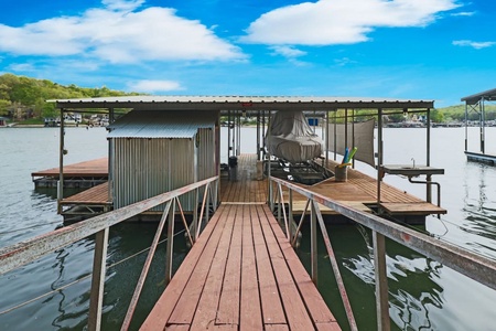 Ramp to the dock