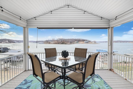 Patio Furniture Overlooking the Water