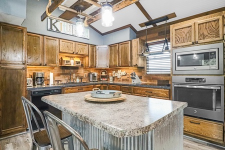 Bar Seating in Kitchen