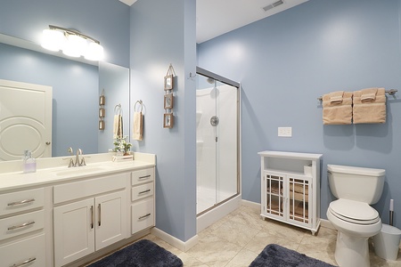 Guest Bedroom attached Bath