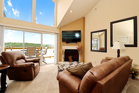 Lake View Living Room