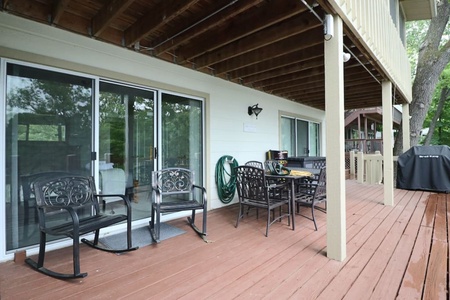 Lower level patio with BBQ Grill