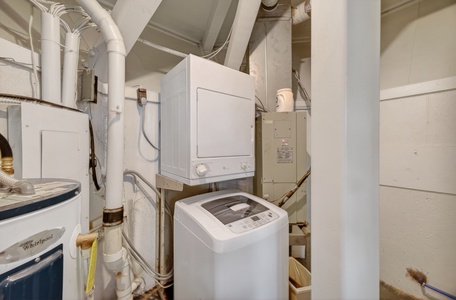 Your private laundry room provides a washer and dryer for stress-free packing, so you can focus on enjoying your getaway.