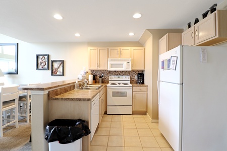 Fully Stocked Kitchen