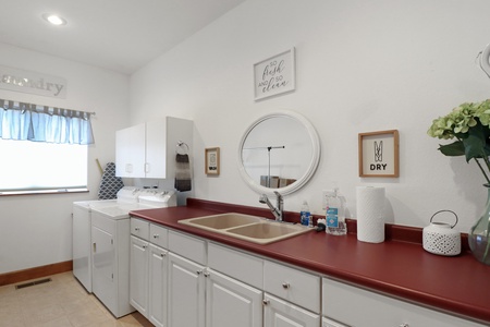 Laundry Room on Upper Level