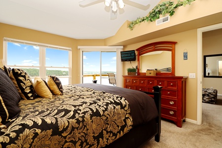 Lake View Bedroom