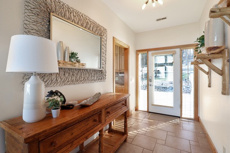 Front Door Walkway to Living Room