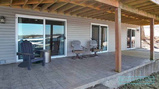 Lower Deck Entrances to Bedrooms