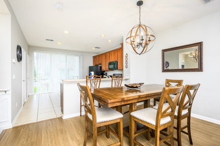 Dining Table and Kitchen