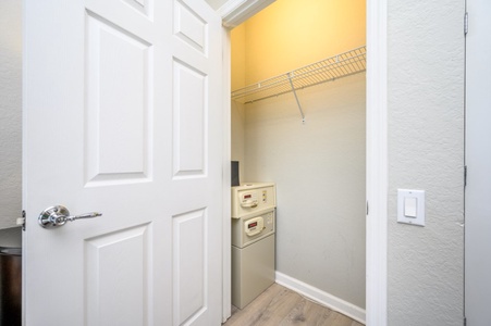 Primary Closet with Safe