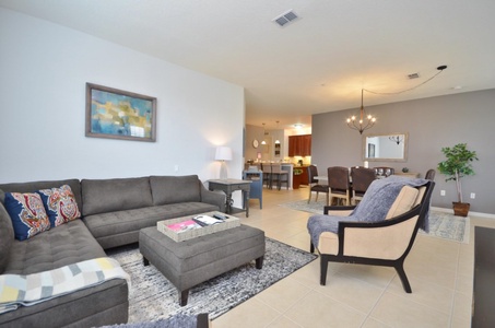 Living Room and Dining Table