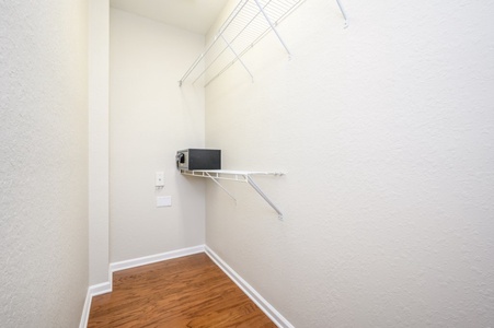 Private Closet with Safe