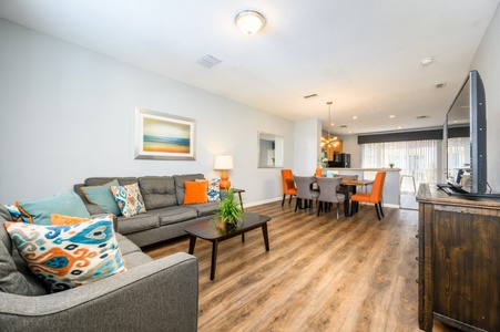 Living Room and Dining Table