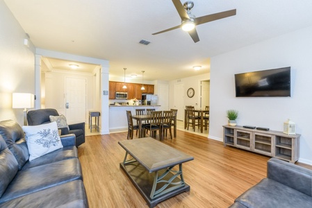 Living Room and Dining Table