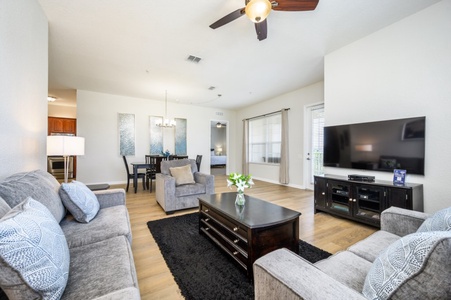 Living Room and Dining Table
