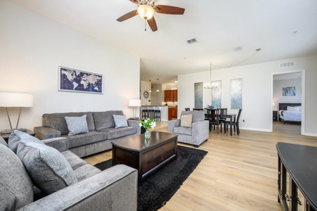 Living Room and Dining Table