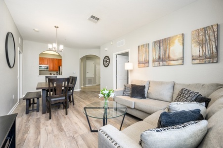 Living Room and Dining Table