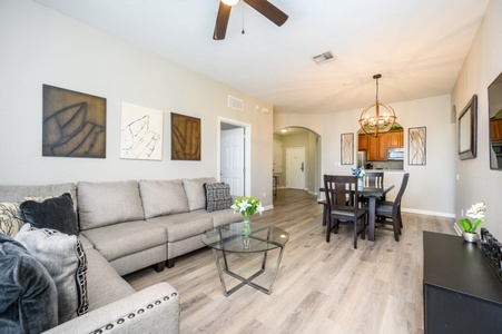 Living Room and Dining Table