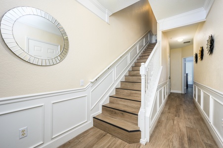 Entrance Way and Entrance to 2nd Bedroom - Ground Floor