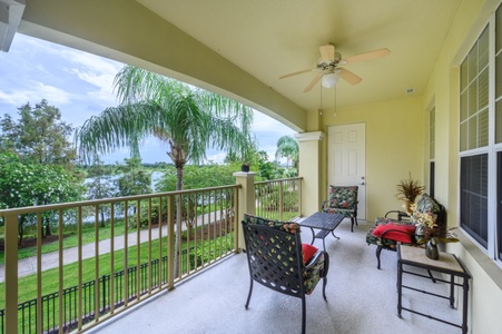 Private Balcony with Lakeview