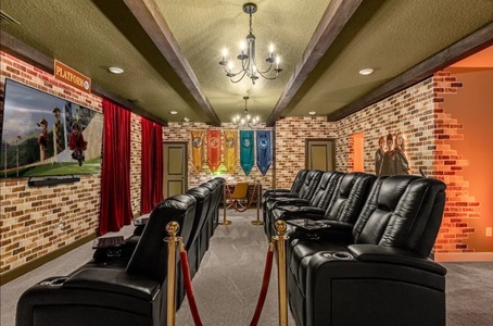 Harry Potter Themed Home Theater